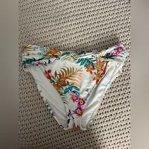 Shade & Shore Twist Front High Waist Medium Coverage Bikini Bottom